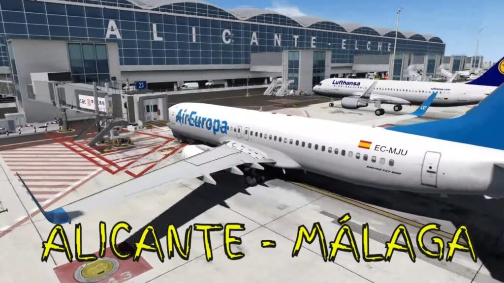 Viaje eficiente: Avión de Málaga a Alicante